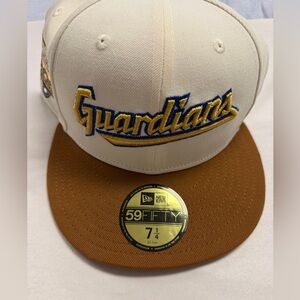 Cleveland Guardians New Era 7 1/4 Progressive Field Fitted Hat Cap New